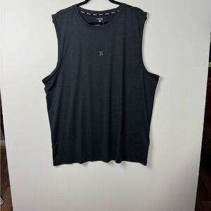 Hurley Men's Black Tank Top NWT SZ XL/TG Sports Gym Workout